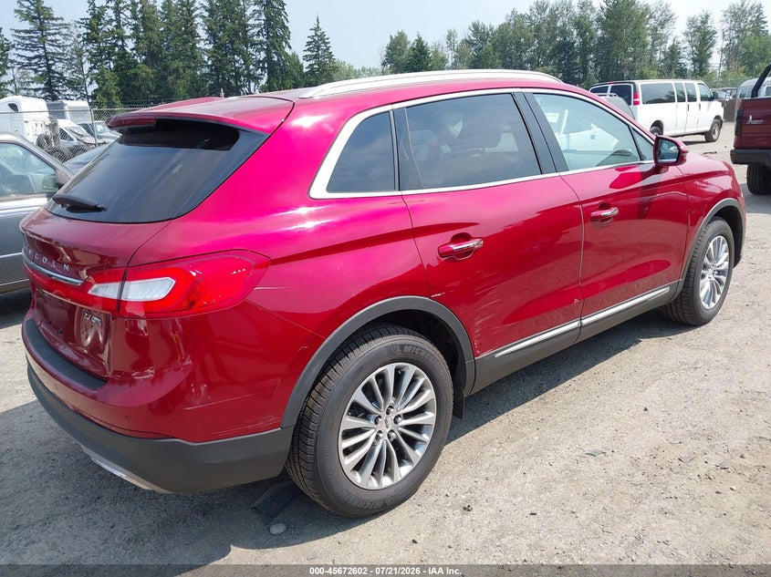 2016 LINCOLN MKX auction photo 4