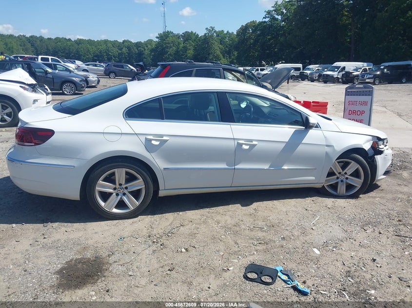 2017 Volkswagen Cc 2.0T Sport VIN: WVWKP7AN6HE504185 Lot: 45672609