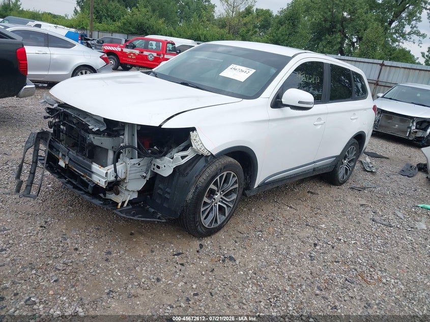 2017 Mitsubishi Outlander Se/Sel VIN: JA4AD3A3XHZ001709 Lot: 45672612
