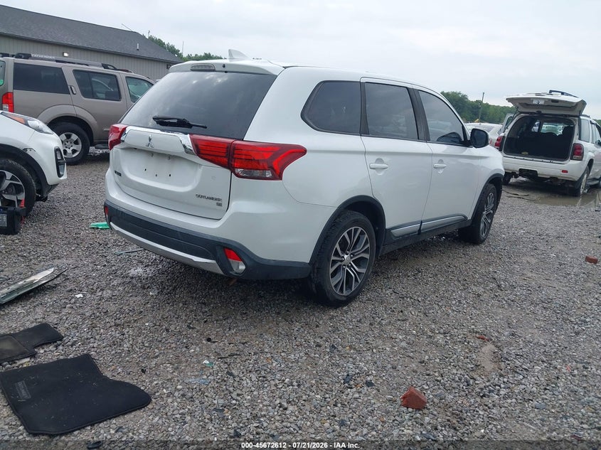 2017 Mitsubishi Outlander Se/Sel VIN: JA4AD3A3XHZ001709 Lot: 45672612