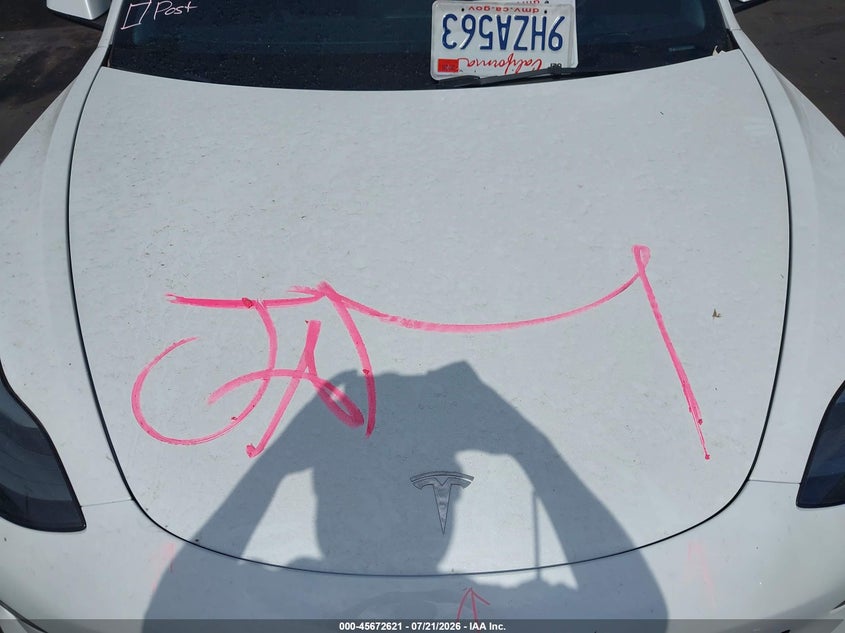 2023 Tesla Model 3 Long Range Dual Motor All-Wheel Drive VIN: 5YJ3E1EB8PF636269 Lot: 45672621