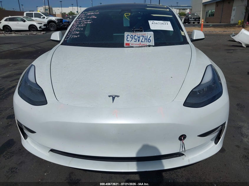 2023 Tesla Model 3 Long Range Dual Motor All-Wheel Drive VIN: 5YJ3E1EB8PF636269 Lot: 45672621