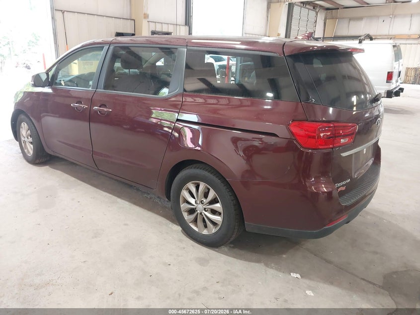 2019 Kia Sedona Lx VIN: KNDMB5C11K6564981 Lot: 45672625
