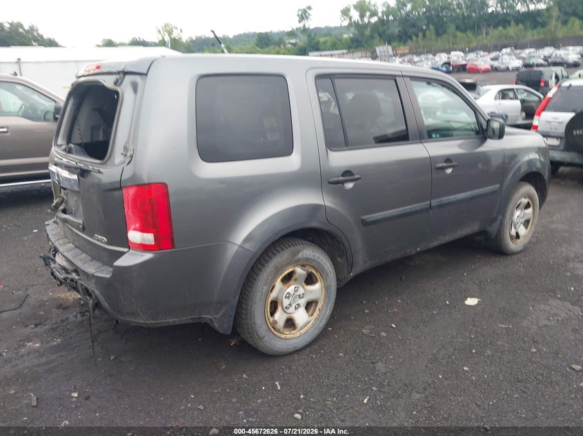 Vin: 5fnyf4h20bb082041, lot: 46171226, honda pilot lx 20114