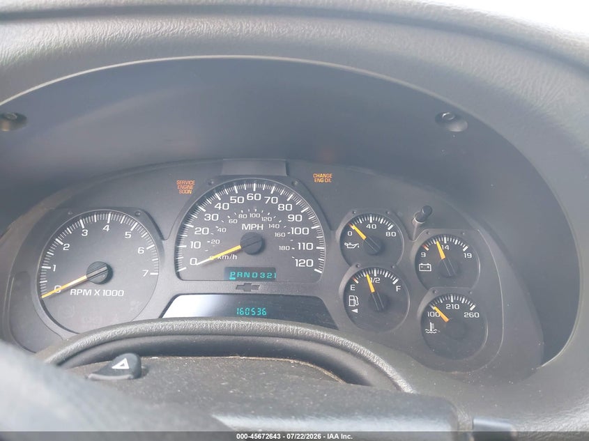 2003 CHEVROLET TRAILBLAZER EXT auction photo 7