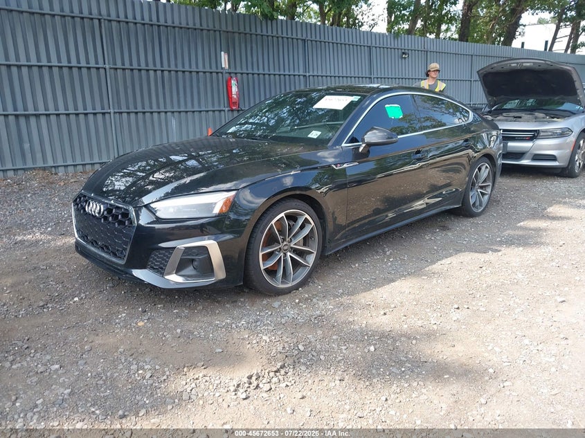 Vin: waudacf53ra070020, lot: 46171252, audi a5 sportback premium 45 tfsi s line quattro s tronic 20242