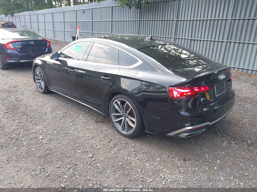 Vin: waudacf53ra070020, lot: 46171252, audi a5 sportback premium 45 tfsi s line quattro s tronic 20243