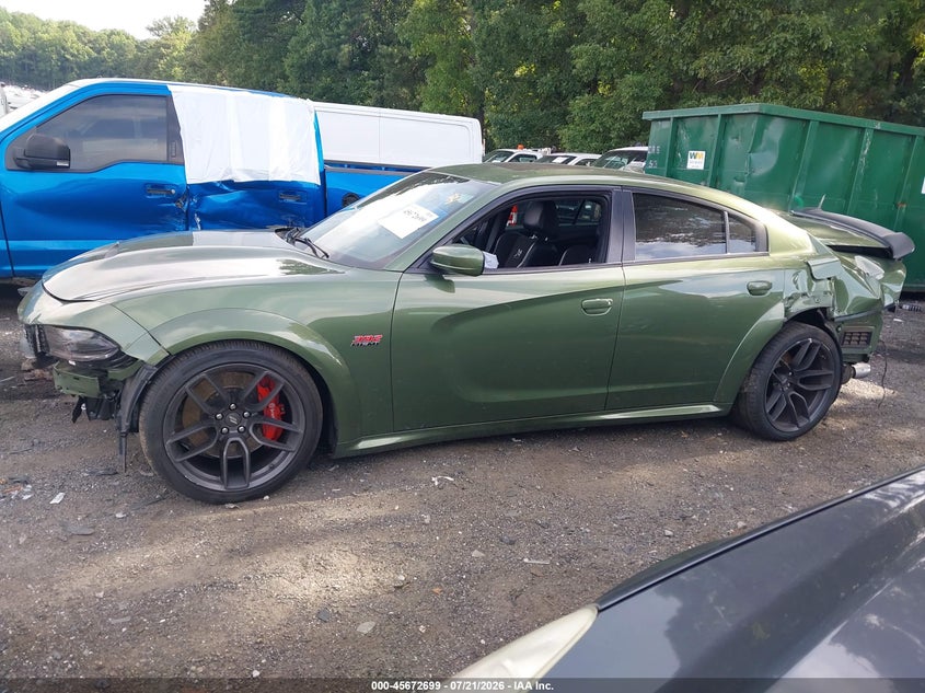 2020 Dodge Charger Scat Pack Widebody Rwd VIN: 2C3CDXGJ4LH180189 Lot: 45672699