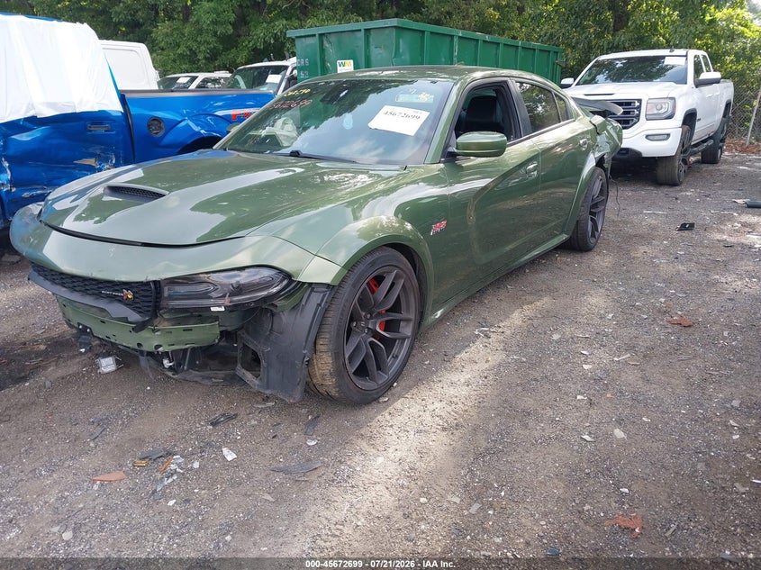 2020 Dodge Charger Scat Pack Widebody Rwd VIN: 2C3CDXGJ4LH180189 Lot: 45672699