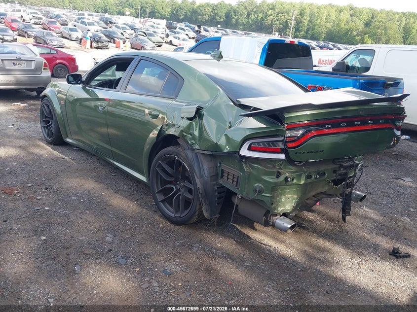 2020 Dodge Charger Scat Pack Widebody Rwd VIN: 2C3CDXGJ4LH180189 Lot: 45672699