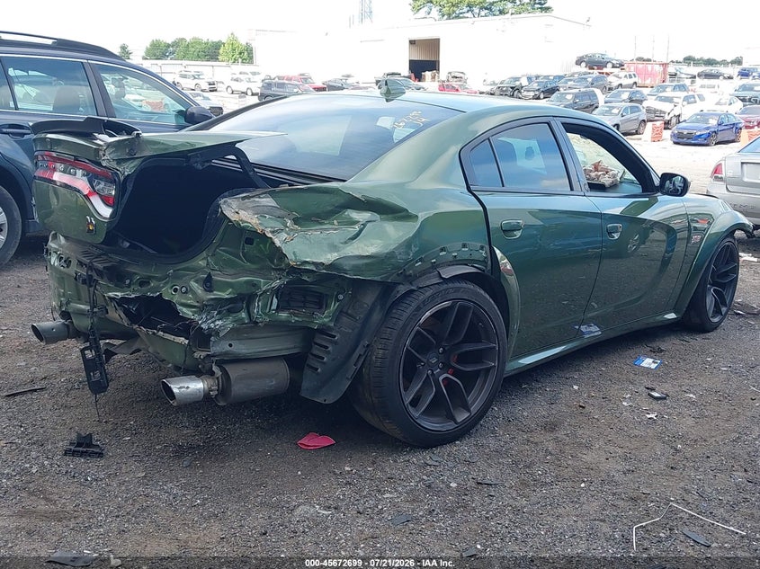 2020 Dodge Charger Scat Pack Widebody Rwd VIN: 2C3CDXGJ4LH180189 Lot: 45672699