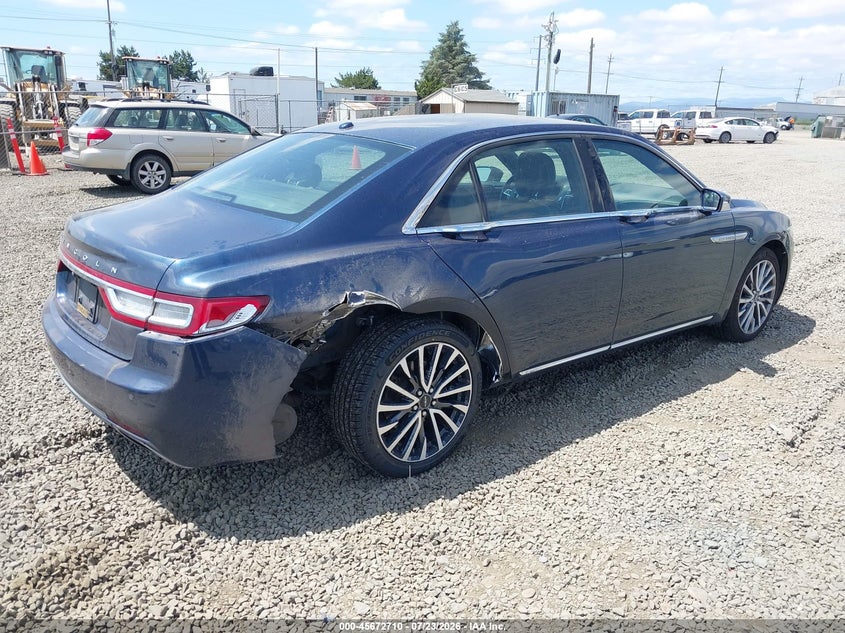 2017 LINCOLN CONTINENTAL auction photo 4