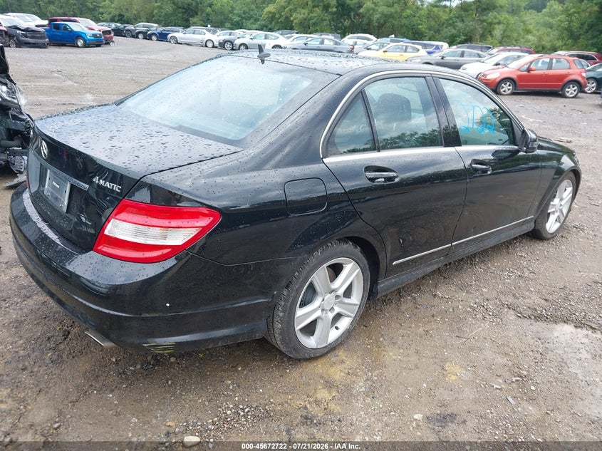 2010 Mercedes-Benz C 300 Luxury 4Matic/Sport 4Matic VIN: WDDGF8BB7AR111187 Lot: 45672722