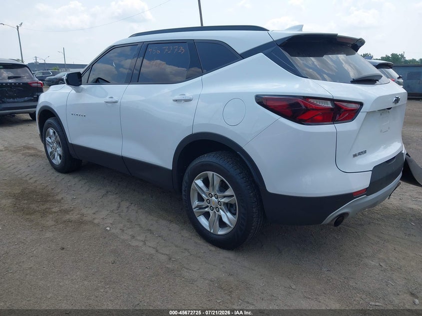 2022 Chevrolet Blazer Fwd 2Lt VIN: 3GNKBCR44NS231467 Lot: 45672725