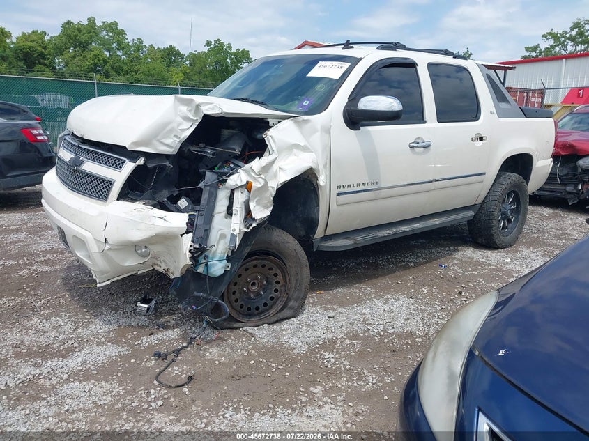 Vin: 3gnvkge08ag145731, lot: 46171338, chevrolet avalanche 1500 ltz 20102