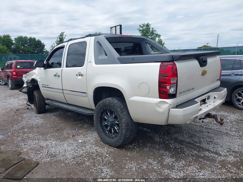 Vin: 3gnvkge08ag145731, lot: 46171338, chevrolet avalanche 1500 ltz 20103