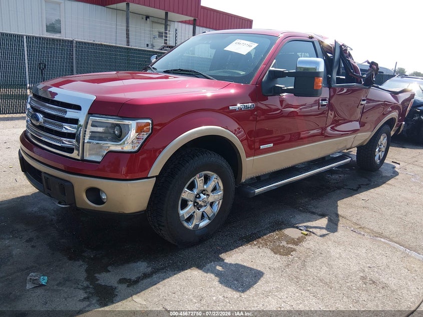 2014 Ford F-150, Удар ззаду, IAAI, VIN 1FTFW1ET8EKF52178 — фото 2