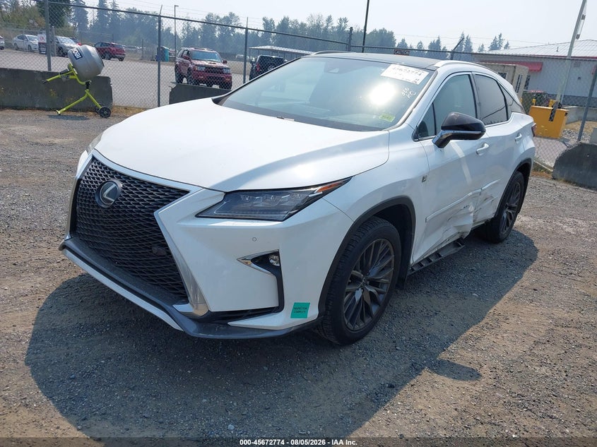 Vin: 2t2bzmca4gc032519, lot: 46171374, lexus rx 350 20162