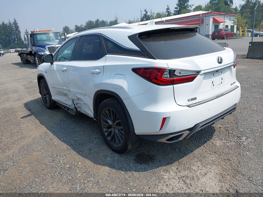 Vin: 2t2bzmca4gc032519, lot: 46171374, lexus rx 350 20163