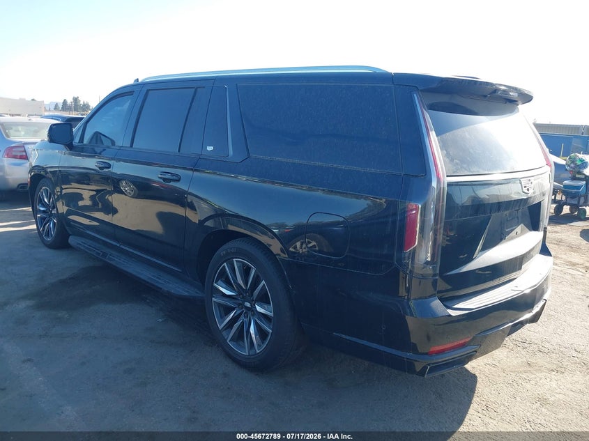 Vin: 1gys3lkl9mr225960, lot: 46171389, cadillac escalade esv 2wd premium luxury 20213