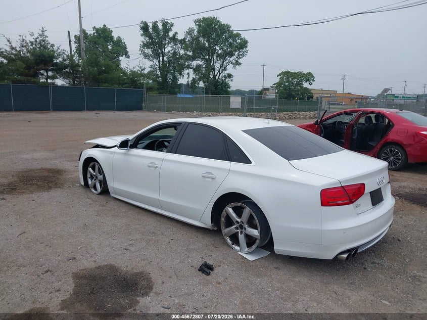 Vin: waud2afd6en002175, lot: 46171407, audi s8 4.0t 20143
