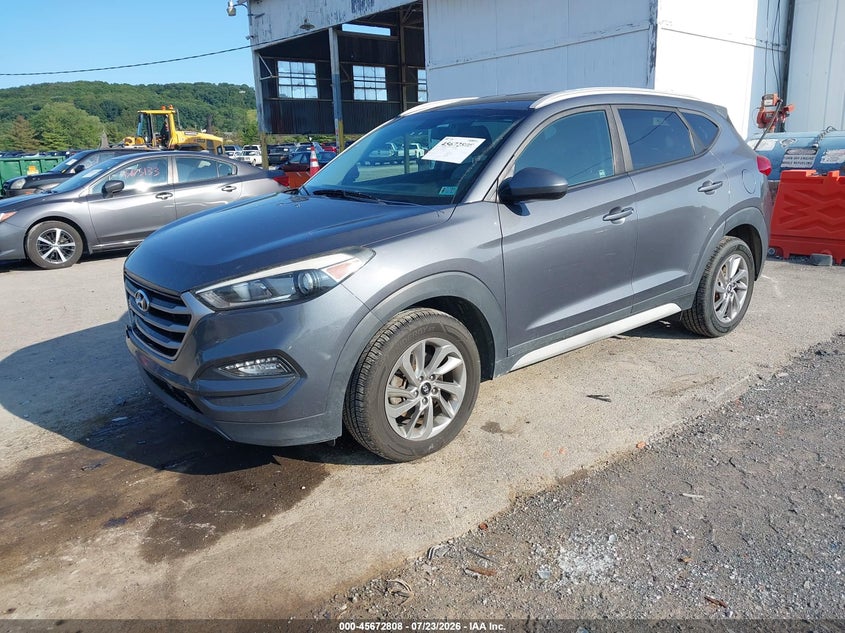 Vin: km8j3ca44ju720888, lot: 46171408, hyundai tucson sel 20182