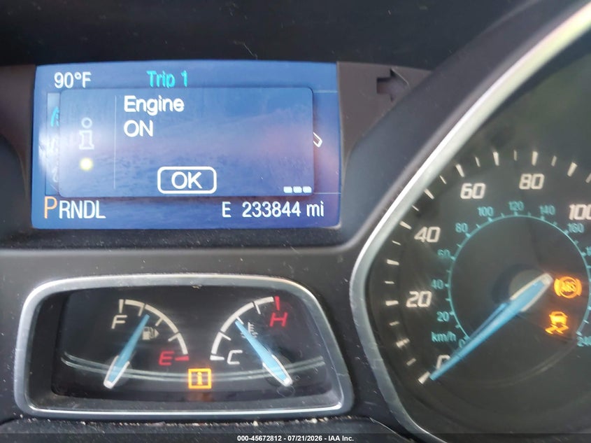 2014 Ford Focus Se VIN: 1FADP3K27EL381631 Lot: 45672812