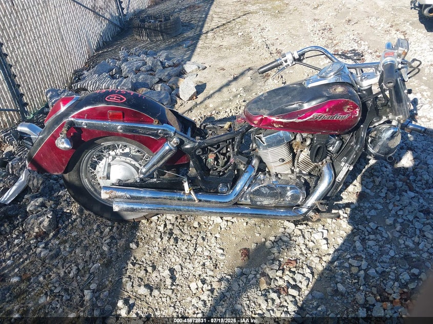 2004 Honda Vt750 Ca VIN: JH2RC50384M000985 Lot: 45672831