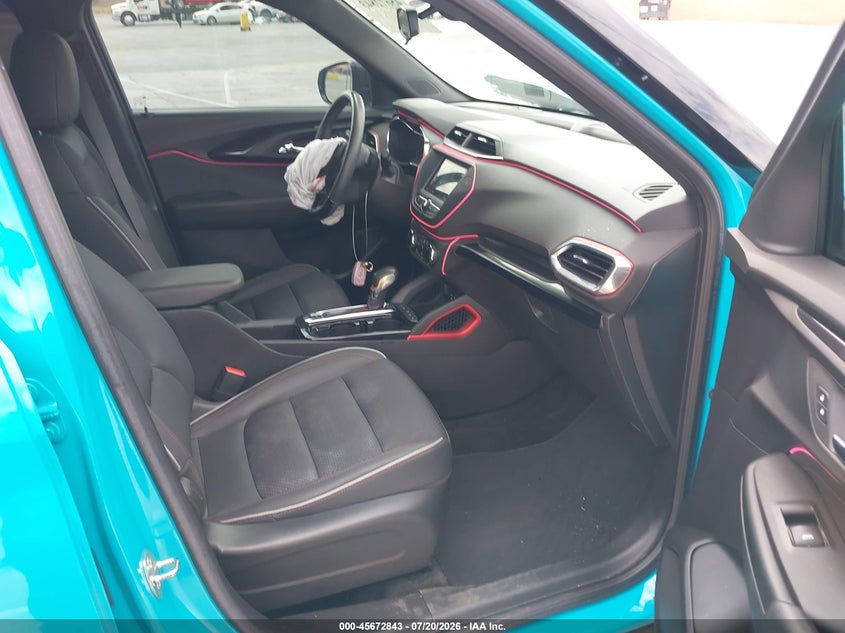 2022 Chevrolet Trailblazer Awd Rs VIN: KL79MUSL6NB076261 Lot: 45672843