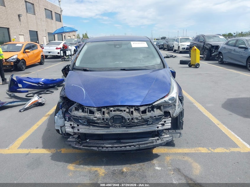 2018 Toyota Prius Two VIN: JTDKBRFU7J3066126 Lot: 45672846
