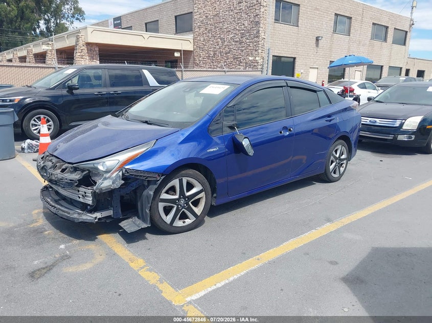 2018 Toyota Prius Two VIN: JTDKBRFU7J3066126 Lot: 45672846