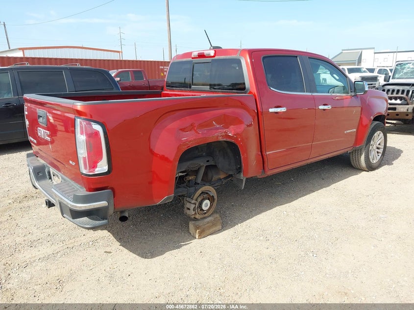 2016 GMC Canyon 2Wd Slt VIN: 1GTG5DE3XG1196740 Lot: 45672862