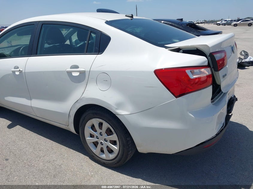 2014 Kia Rio Lx VIN: KNADM4A33E6417099 Lot: 45672867