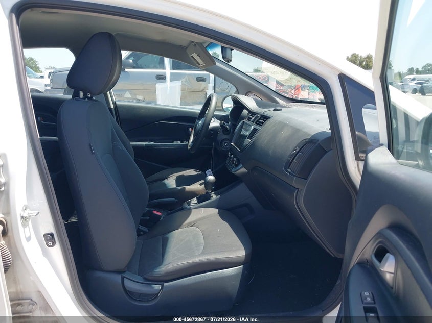 2014 Kia Rio Lx VIN: KNADM4A33E6417099 Lot: 45672867