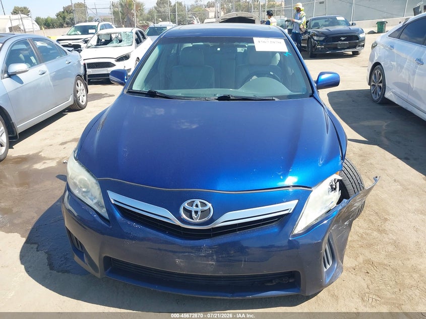 2011 TOYOTA CAMRY SEDAN 2.4L I-4 DOHC, VVT, 147HP