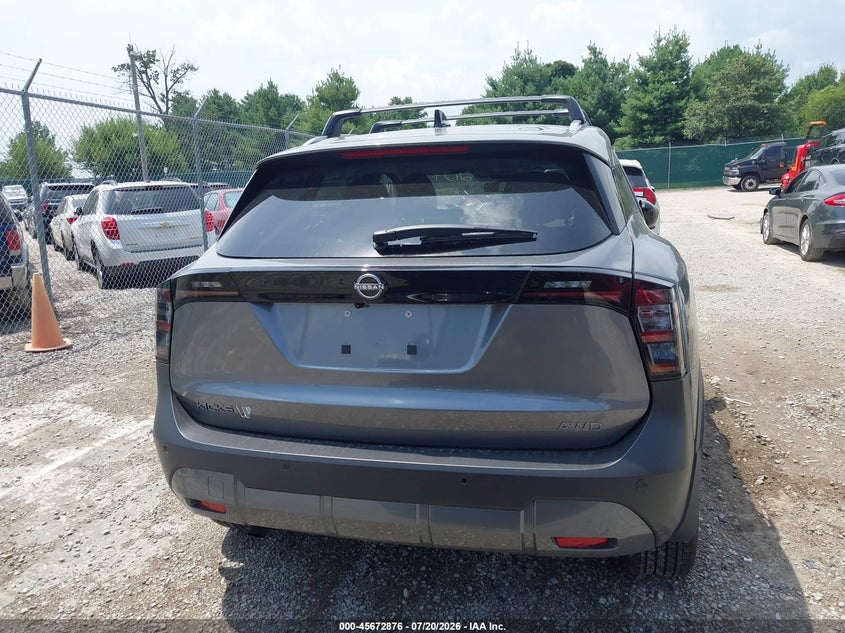 2026 Nissan Kicks Sv VIN: 3N8AP6CB7TL409057 Lot: 45672876