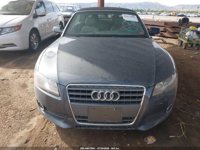2010 AUDI A5 auction photo 6