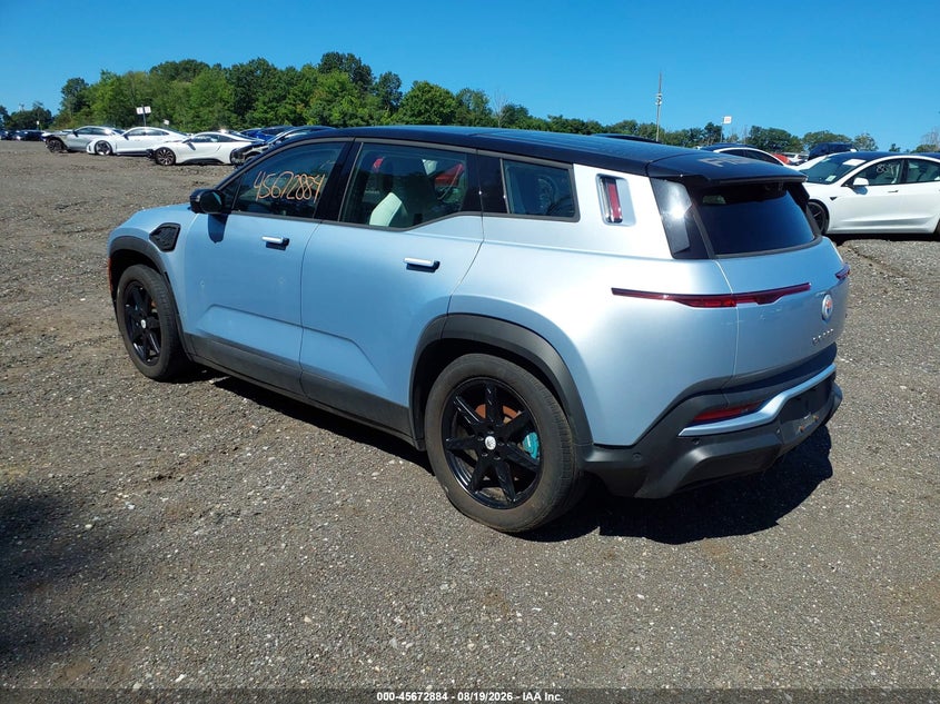 Vin: vcf1zbu22pg006062, lot: 46171484, fisker ocean one 20233