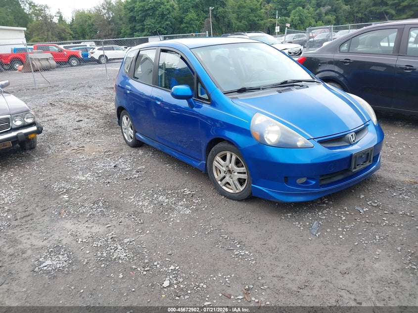 2008 Honda Fit Sport VIN: JHMGD38608S002245 Lot: 45672902