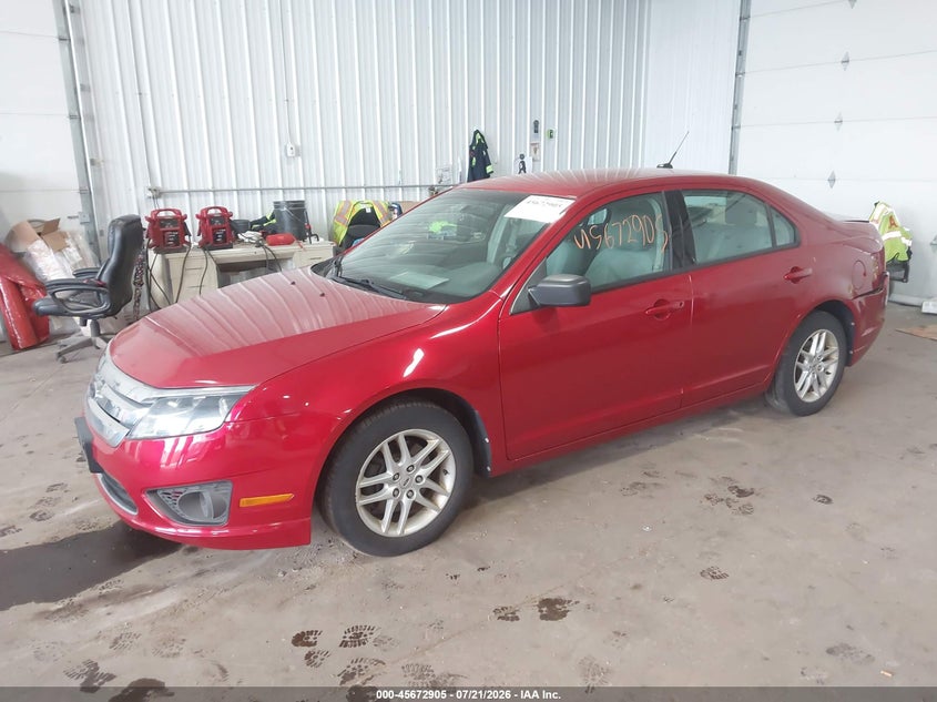 Vin: 3fahp0ga7cr310282, lot: 46171505, ford fusion s 20122