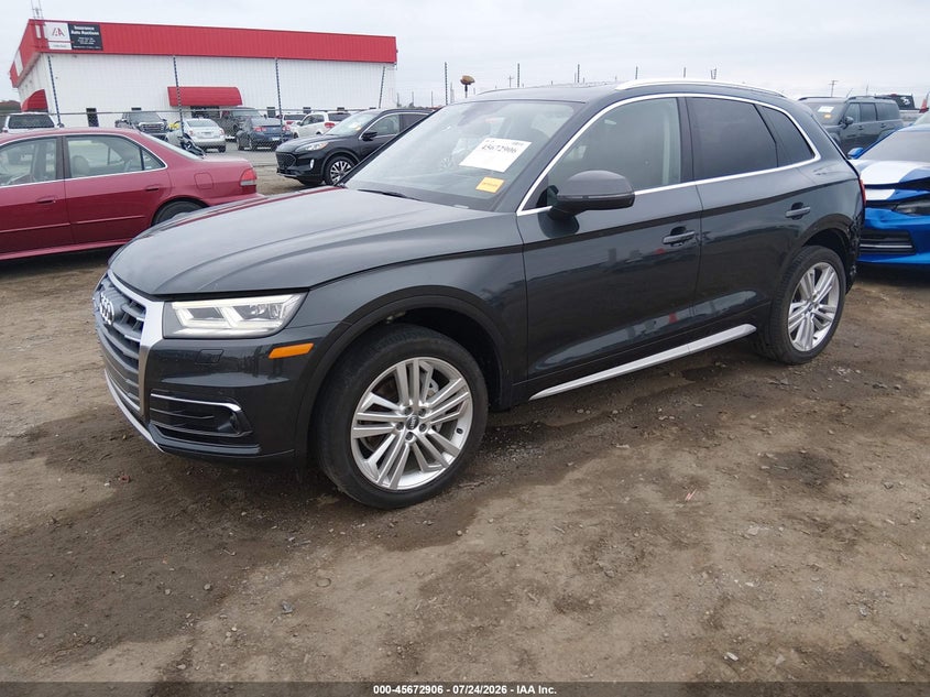 Vin: wa1cnafy0j2079865, lot: 46171506, audi q5 2.0t premium 20182