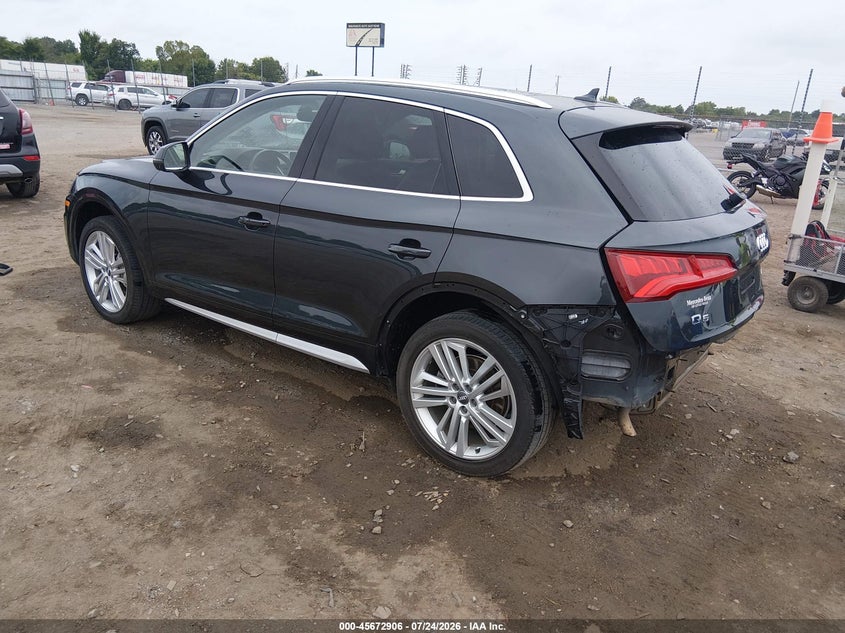 Vin: wa1cnafy0j2079865, lot: 46171506, audi q5 2.0t premium 20183