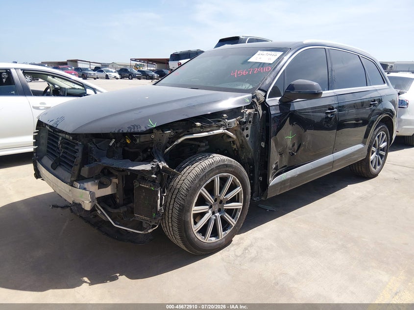 Vin: wa1laaf76jd052323, lot: 46171510, audi q7 3.0t premium 20182