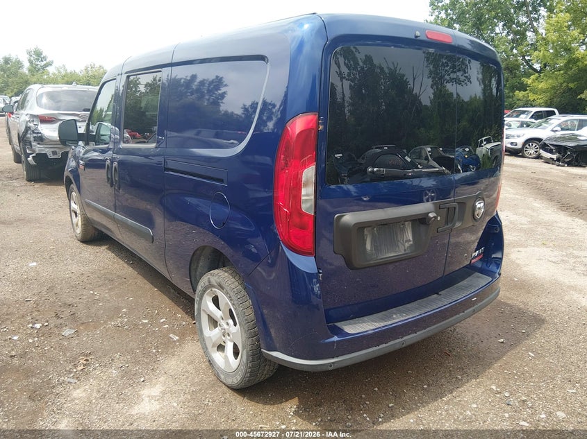 Vin: zfberfbt1f6a84640, lot: 46171527, ram promaster city tradesman slt 20153