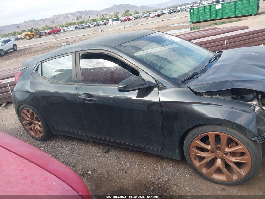 2019 Hyundai Veloster 2.0 VIN: KMHTG6AF3KU010480 Lot: 45672935