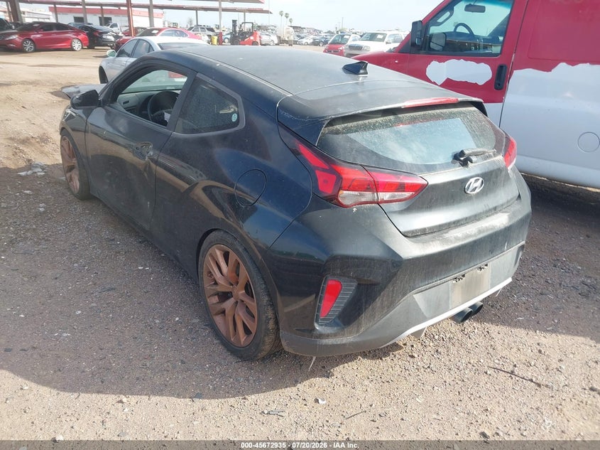 2019 HYUNDAI VELOSTER auction photo 3