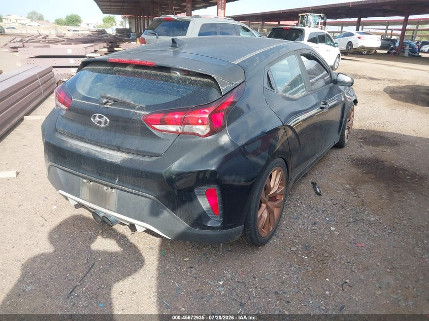 2019 HYUNDAI VELOSTER auction photo 4