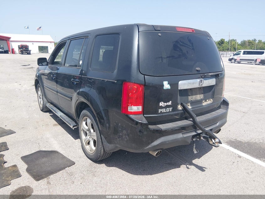 Vin: 5fnyf3h41fb018639, lot: 46171554, honda pilot ex 20153