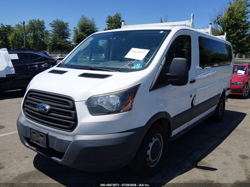 Vin: 1fmzk1zm8fka19188, lot: 46171573, ford transit-150 xl 20152