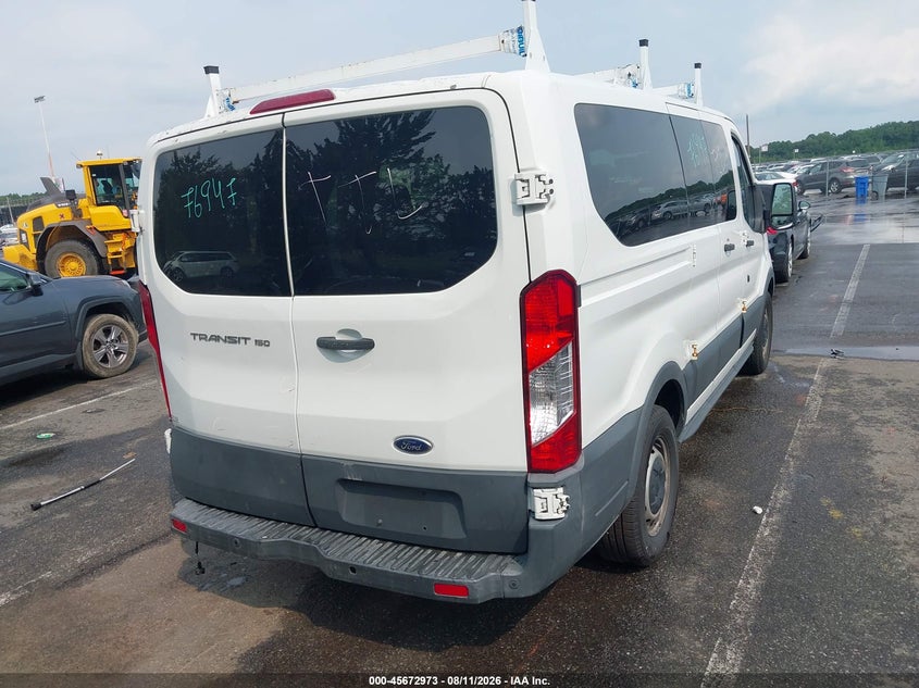 Vin: 1fmzk1zm8fka19188, lot: 46171573, ford transit-150 xl 20154